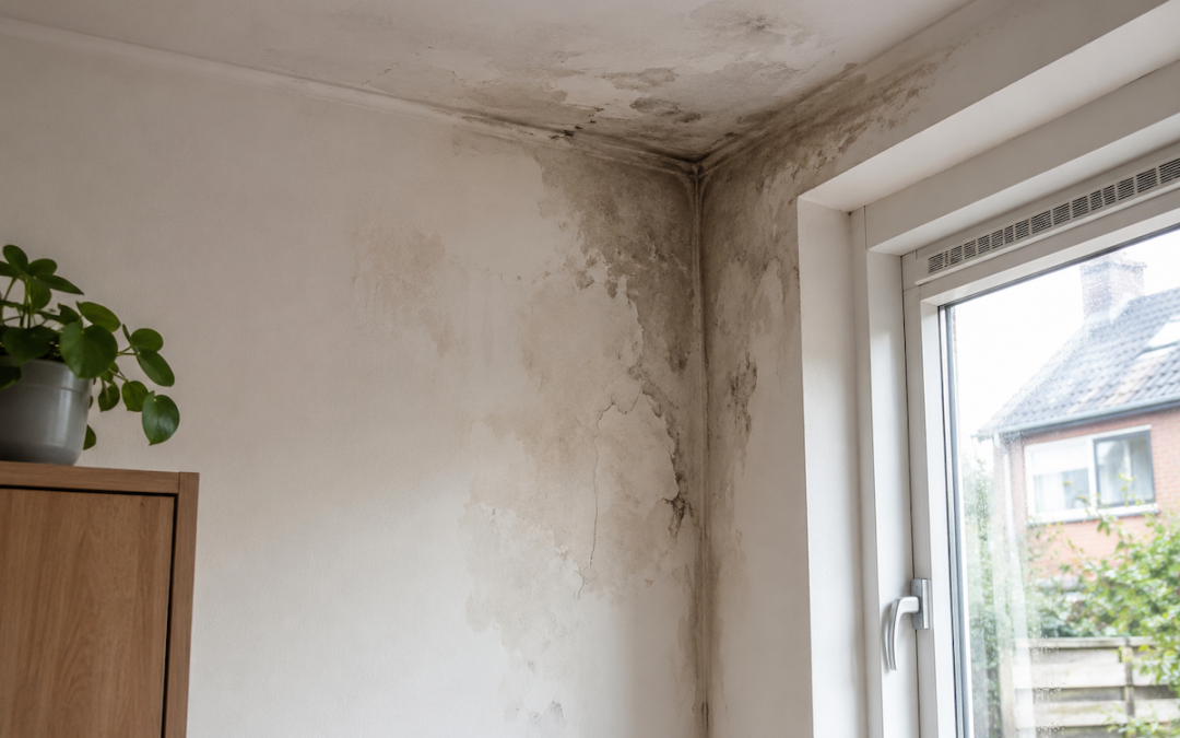 Vocht in huis wijst vaak op een bouwkundig probleem
